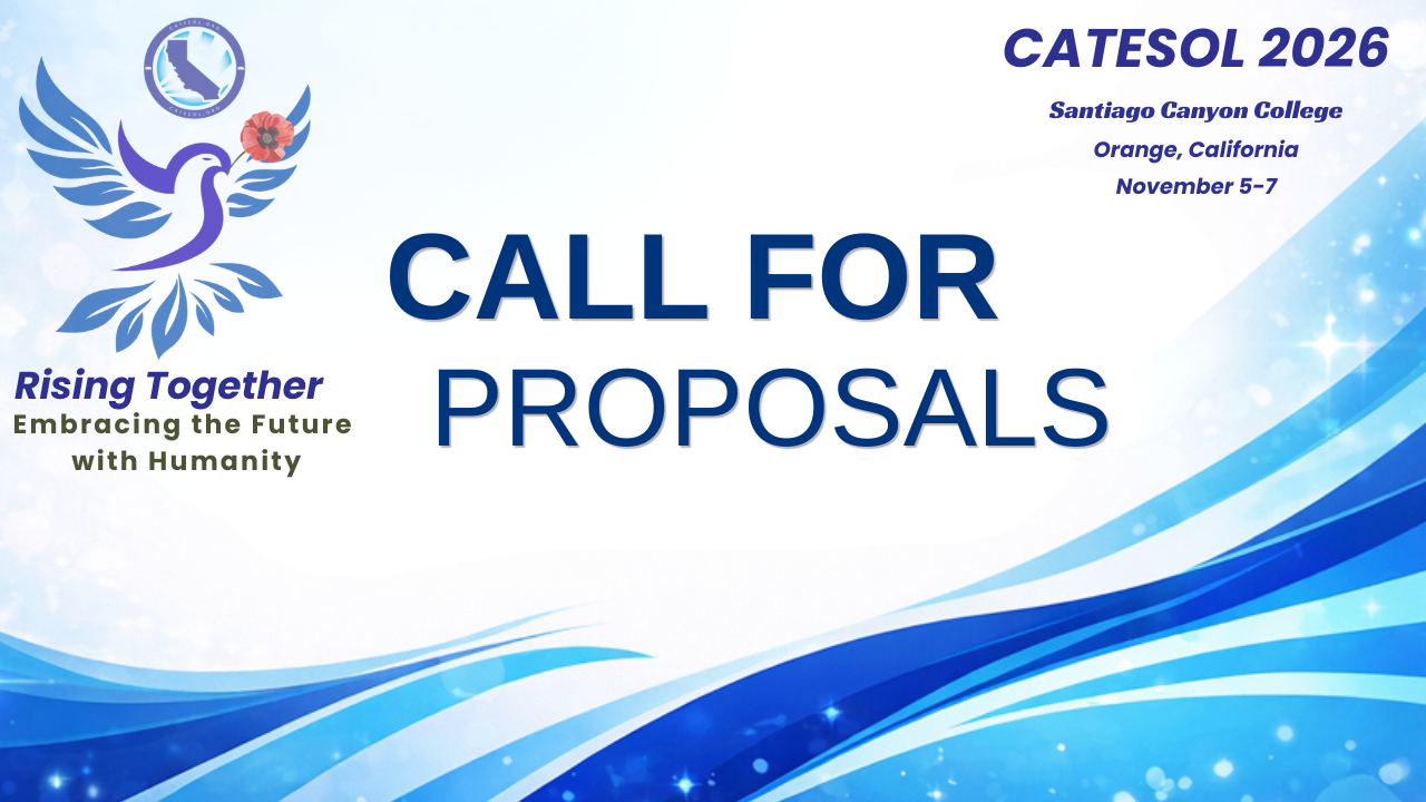 CATESOL26 call for proposals