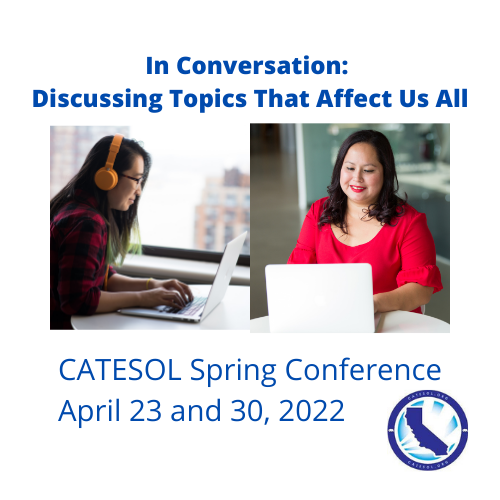 CATESOL 2022 Spring conference logo