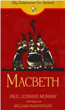 Image of book cover with drawying of three witches