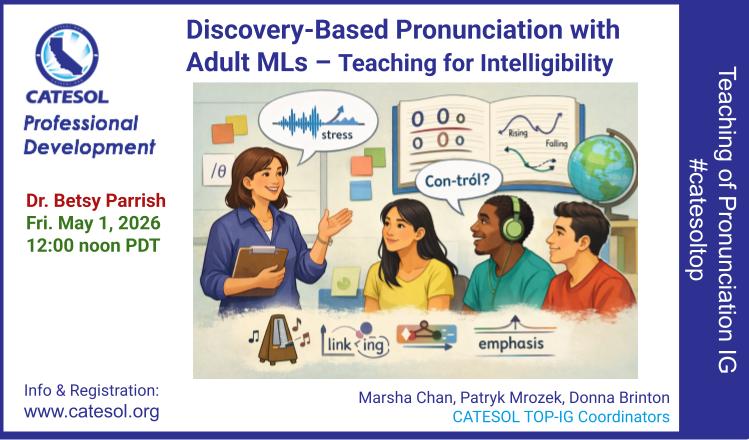 announcement for discovery based pronunciation