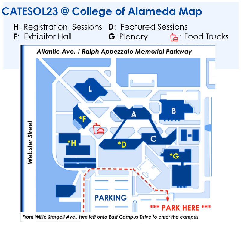 College of Alameda map