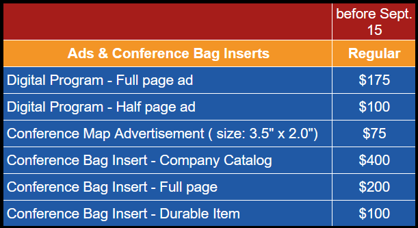 Advertiser packages